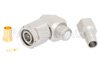 TNC Male Right Angle Precision Connector Clamp/Solder Attachment for PE-P142LL