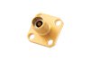 2.92mm Female Connector Solder/Non-Solder Contact Attachment 4 Hole Flange Mount for RG405, PE-SR405FL