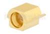 Mini SMP Male Full Detent Connector Solder Attachment Edge Launch PCB