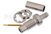 SMC Jack Bulkhead Mount Connector Crimp/Solder Attachment for RG188-DS, RG316-DS, .177 inch D Hole