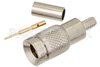 1.0/2.3 Plug Connector Crimp/Solder Attachment for RG188-DS, RG316-DS