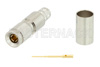 75 Ohm 1.0/2.3 Plug Push-On Connector Crimp/Crimp Attachment for RG59B/U