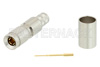 75 Ohm 1.0/2.3 Plug Push-On Connector Crimp/Crimp Attachment for RG6-CATV