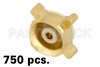 MMBX Jack Snap-On Connector Solder Attachment Surface Mount PCB, With Female Center Contact, 1 Reel Contains 750 pieces