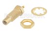 SSMC Jack Bulkhead Mount Connector Solder Attachment Turret Terminal
