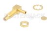 SSMC Jack Right Angle Bulkhead Mount Connector Solder Attachment for PE-047SR, PE-SR047AL, PE-SR047FL