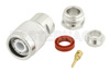 TNC Male Connector Clamp/Solder Attachment for RG8X, PE-C240, .240 inch, LMR-240