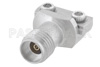 2.92mm Female Connector Clamp/Solder (Captive Contact) Attachment End Launch PCB, Microstrip/Coplanar Launch, 0.008 inch