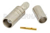 MCX Jack Connector Crimp/Solder Attachment for RG174, RG316, RG188, PE-B100, PE-C100, 0.100 inch, LMR-100
