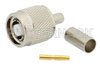 RP-TNC Male Connector Crimp/Solder Attachment for RG55, RG141, RG142, RG223, RG400