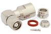 RP TNC Male Right Angle Connector Clamp/Solder Attachment for RG213, RG214, RG8, RG9, RG225, RG393, RG215