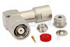 RP TNC Male Right Angle Connector Clamp/Solder Attachment For RG316, RG174, RG188
