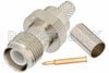 RP-TNC Female Connector Crimp/Solder Attachment for RG59B/U, RG62
