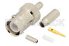 RP BNC Female Connector Crimp/Solder Attachment For RG174, RG316, RG188