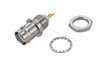 RP BNC Female Bulkhead Mount Connector Solder Attachment Solder Cup Terminal, .410 inch D Hole