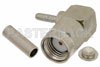RP SMA Male Right Angle Connector Crimp/Solder Attachment For RG178, RG196