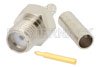 RP SMA Female Connector Crimp/Solder Attachment for RG174, RG316, RG188, PE-B100, PE-C100, 0.100 inch, LMR-100