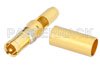 D-Sub Receptacle Contact Crimp/Solder Attachment for PE-C195, PE-P195, RG58, RG141, RG303, LMR-195, 0.195 inch