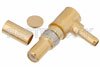 D-Sub Plug Right Angle Contact Crimp/Solder Attachment For RG174, RG316, RG187, RG188