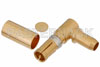 D-Sub Receptacle Right Angle Contact Crimp/Solder Attachment For RG55, RG142, RG223, RG400