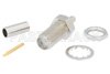 RP SMA Female Bulkhead Connector Crimp/Solder Attachment For RG174, RG316, RG188, .235 inch D Hole