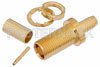 MCX Jack Bulkhead Mount Connector Crimp/Solder Attachment for RG174, RG316, RG188, LMR-100, PE-B100, PE-C100, 0.100 inch, .177 inch D Hole