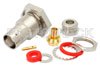 BNC Female Bulkhead Connector Clamp/Solder Attachment For PE-SR402AL, PE-SR402FL, RG402