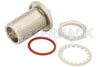 SC Female Bulkhead Mount Hermetically Sealed Connector Solder Attachment Eyelet Terminal, .655 inch D Hole