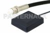 Patch GPS Active Antenna Operates From 1.5704 GHz to 1.5804 GHz With a Maximum 26 dB Gain FME Female Input Connector on 17 ft. of RG-174/U