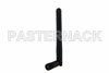 Rubber Duck Portable Dual Band Antenna Operates From 2.4 GHz to 5.825 GHz With a Nominal 2 dBi Gain SMA Male Input Connector