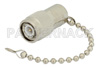 0.5 Watt RF Load with Chain Up to 1,000 MHz with TNC Male Nickel Plated Brass