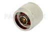 50 Ohm 2 Watts Nickel Plated Brass N Male RF Load Up To 1,000 MHz