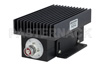 High Power 100 Watt RF Load Up to 2.7 GHz with N Male Black Anodized Aluminum