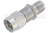 4 dB Fixed Attenuator, SMA Male to SMA Female Passivated Stainless Steel Body Rated to 2 Watts Up to 3 GHz