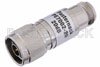 20 dB Fixed Attenuator, N Male to N Female Brass Nickel Body Rated to 1 Watt Up to 3 GHz