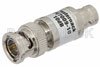 10 dB Fixed Attenuator, 75 Ohm BNC Male to 75 Ohm BNC Female Brass Nickel Body Rated to 1 Watt Up to 1,000 MHz