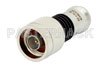 10 dB Fixed Attenuator, N Male to N Female Black Anodized Aluminum Heatsink Body Rated to 5 Watts Up to 18 GHz