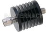 2 dB Fixed Attenuator, SMA Male to SMA Female Black Anodized Aluminum Heatsink Body Rated to 10 Watts Up to 18 GHz