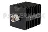 10 dB Fixed Attenuator, N Male to N Female Black Anodized Aluminum Heatsink Body Rated to 25 Watts Up to 18 GHz