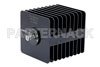 10 dB Fixed Attenuator, SMA Male to SMA Female Black Anodized Aluminum Heatsink Body Rated to 25 Watts Up to 18 GHz