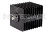 20 dB Fixed Attenuator, SMA Male to SMA Female Black Anodized Aluminum Heatsink Body Rated to 25 Watts Up to 18 GHz