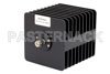 3 dB Fixed Attenuator, SMA Male to SMA Female Black Anodized Aluminum Heatsink Body Rated to 25 Watts Up to 18 GHz