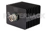 40 dB Fixed Attenuator, N Male to N Female Directional Black Anodized Aluminum Heatsink Body Rated to 50 Watts Up to 18 GHz