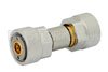 1 dB Fixed Attenuator, 7mm Sexless To 7mm Sexless Passivated Stainless Steel Body Rated To 2 Watts Up To 18 GHz