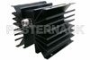 30 dB Fixed Attenuator, N Male to N Female Directional Black Anodized Aluminum Heatsink Body Rated to 300 Watts Up to 1,000 MHz