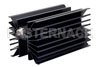6 dB Fixed Attenuator, N Male To N Female Directional Black Anodized Aluminum Heatsink Body Rated To 500 Watts Up To 1000 MHz