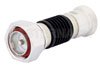 3 dB Fixed Attenuator, 7/16 DIN Male to 7/16 DIN Female Black Anodized Aluminum Heatsink Body Rated to 10 Watts Up to 7.5 GHz