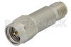 30 dB Fixed Attenuator, SMA Male to SMA Female Passivated Stainless Steel Body Rated to 2 Watts Up to 12.4 GHz