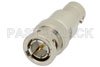 30 dB Fixed Attenuator, 75 Ohm BNC Male to 75 Ohm BNC Female Brass Nickel Body Rated to 2 Watts Up to 4 GHz