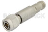 20 dB DC Bias Attenuator, TNC Male to TNC Female Passivated Stainless Steel Body Rated to 2 Watts from 500 MHz to 2 GHz
